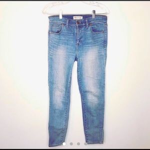 Madewell Highriser Cropped Jeans, Size 28